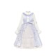 Silver Candle Lolita Style Dress OP by Withpuji (WJ53)